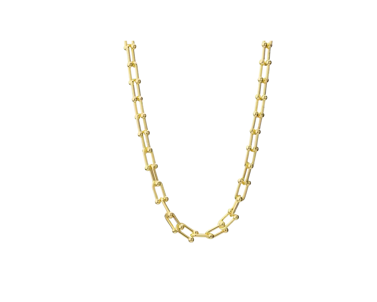 Bold Gauge Link Chain Necklace