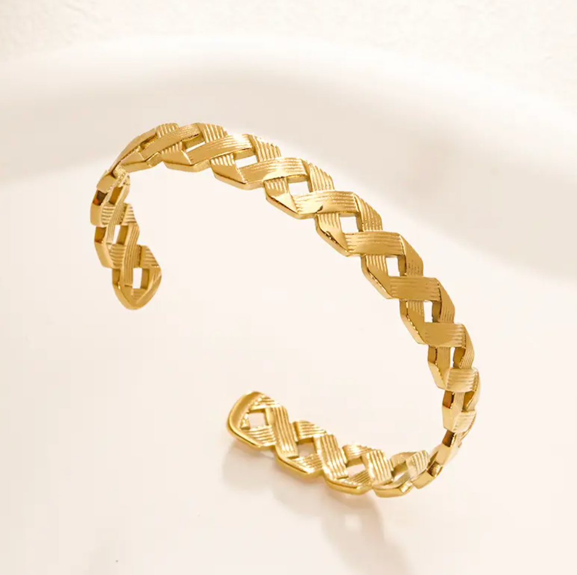 Radiant Open Cuff Bracelet